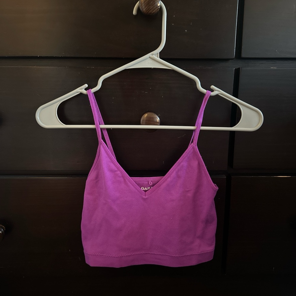 Garage Women's Vibrant Purple Crop Top